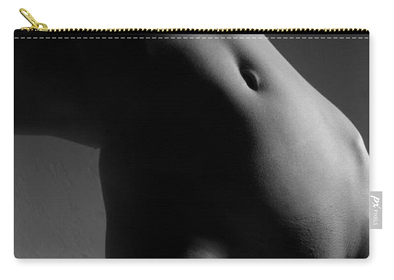 Nude Zip Pouch featuring the photograph Untitled by Joe Kozlowski