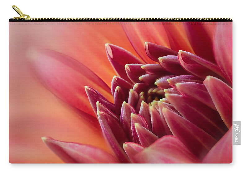 Flower Zip Pouch featuring the photograph Uplifting by Mary Jo Allen