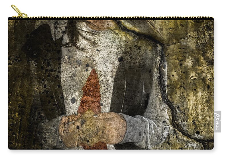 Kayla Zip Pouch featuring the photograph Urban Decay 4 by Michael Arend