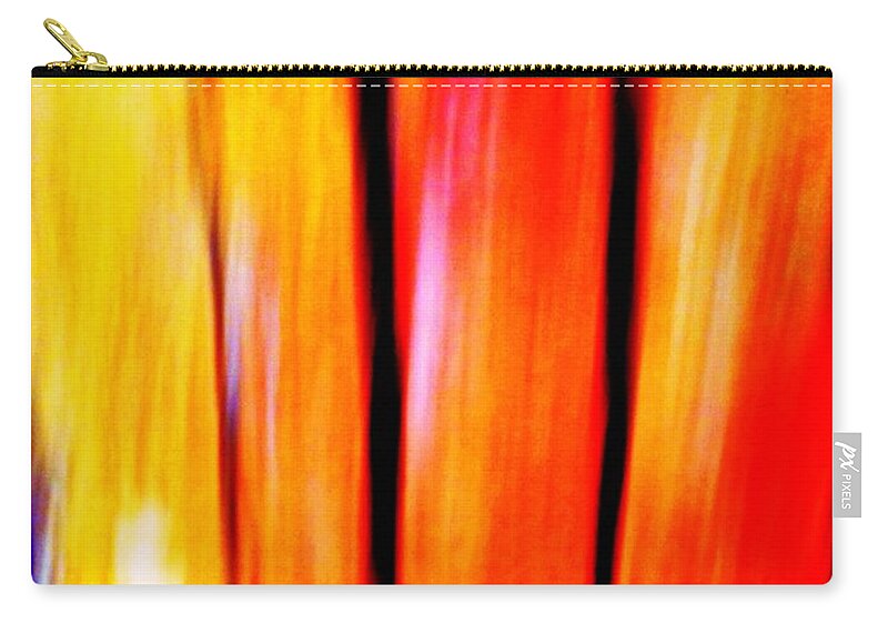 Abstract Zip Pouch featuring the photograph Vision by Cristina Stefan
