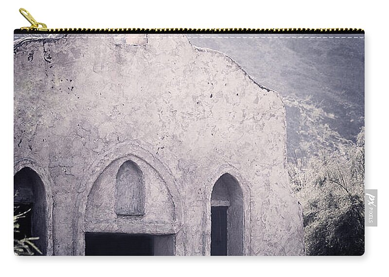 Atmospheric Zip Pouch featuring the photograph Waiting on Sunday by Trish Mistric