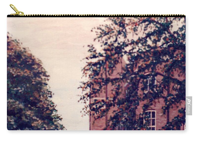 Wapping Zip Pouch featuring the painting Wapping High Street Looking East and The Town of Ramsgate London by Mackenzie Moulton