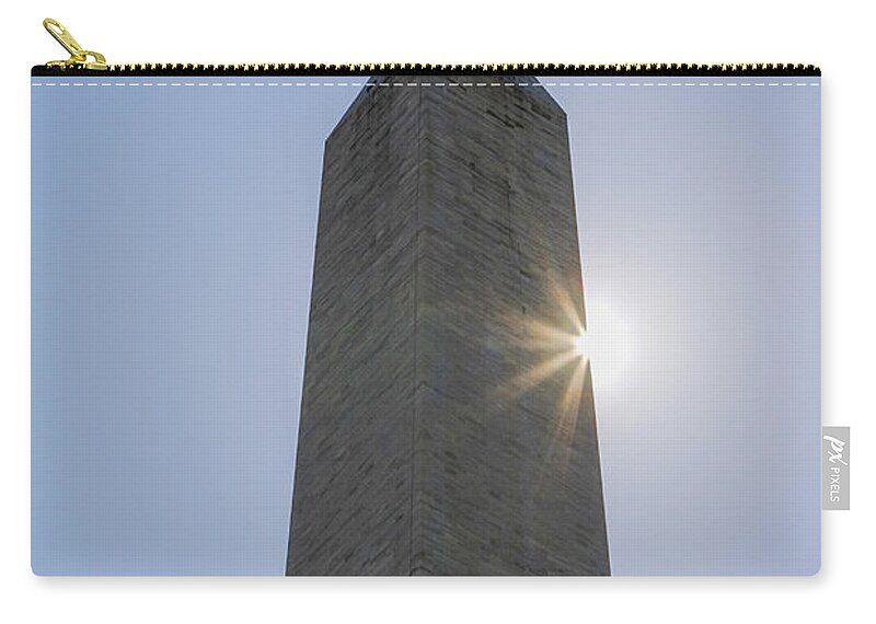 America Zip Pouch featuring the photograph Washington Monument by Patricia Hofmeester
