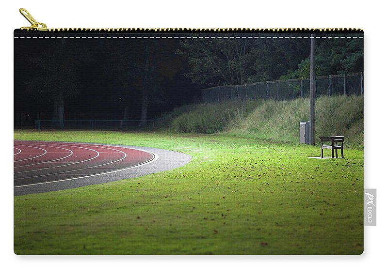 Tranquility Zip Pouch featuring the photograph Watcher by Kevin Day