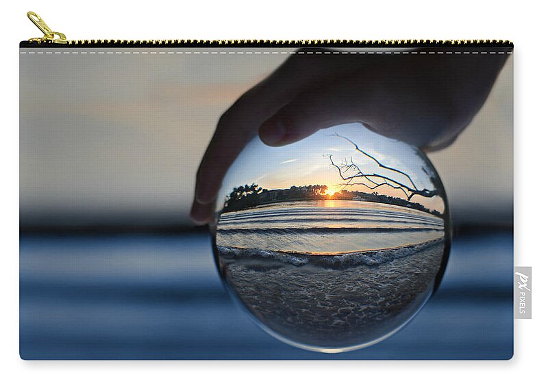 Earth Carry-all Pouch featuring the photograph Water Planet by Laura Fasulo
