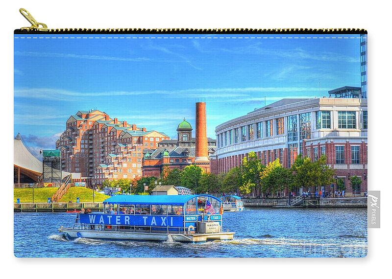 Water Taxi Zip Pouch featuring the photograph Water Taxi by Debbi Granruth