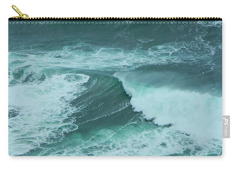 Oregon Carry-all Pouch featuring the photograph Wave 6 by Gallery Of Hope 