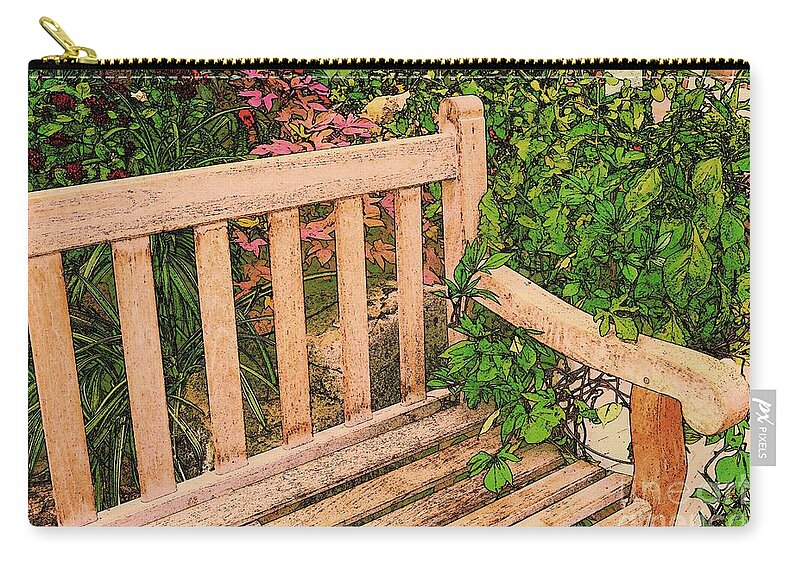 Cincinnati Zip Pouch featuring the photograph Welcome to Cincinnati by Beverly Shelby