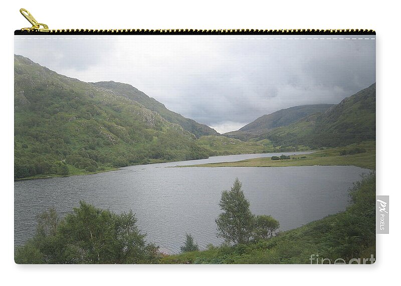 Scottish Highlands Carry-all Pouch featuring the photograph Welcome To The Highlands by Denise Railey