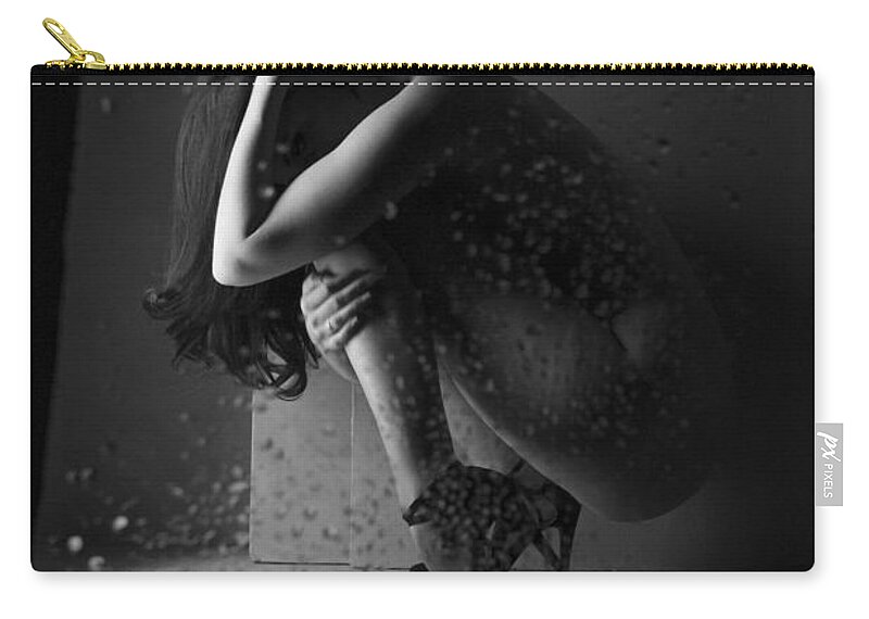 Blue Muse Fine Art Zip Pouch featuring the photograph When Serenity Lies by Blue Muse Fine Art