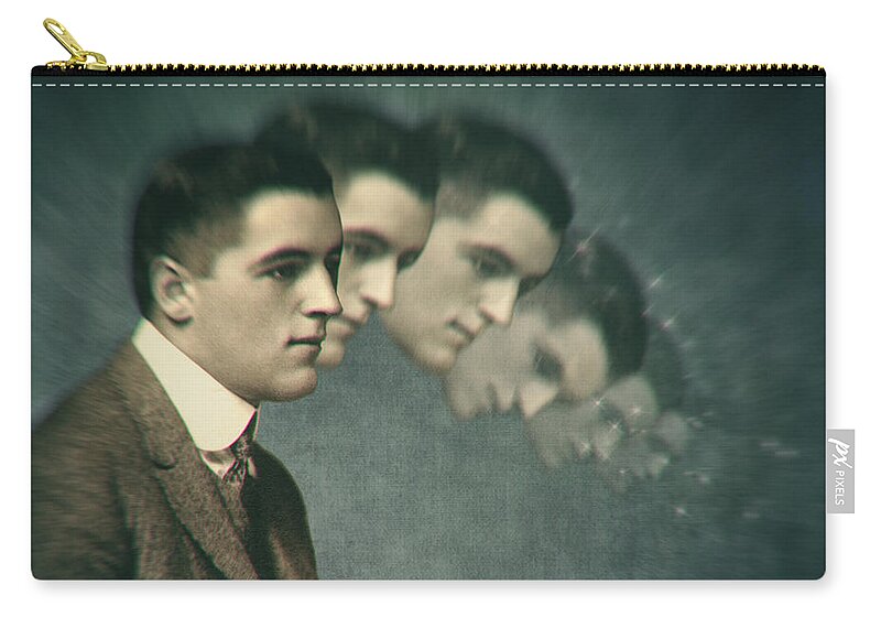 Surreal Carry-all Pouch featuring the photograph When thinking goes too far by Martine Roch