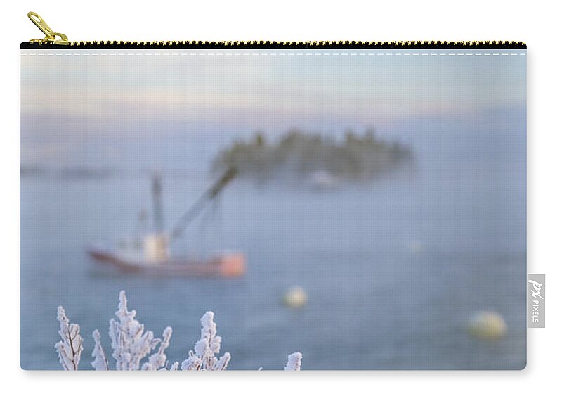 Lubec Carry-all Pouch featuring the photograph Where Morning Glories Grow by Evelina Kremsdorf