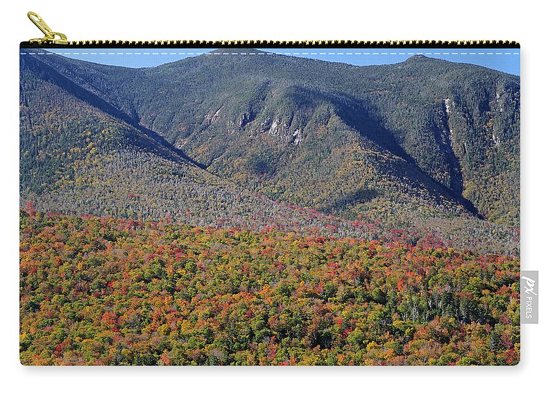 New Zip Pouch featuring the photograph White Mountains Autumn Scenery by Juergen Roth