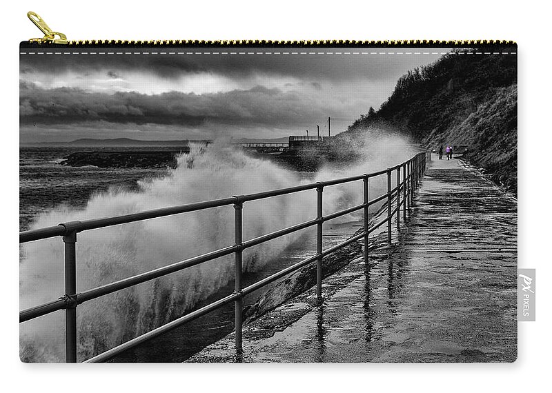 Whitehead Carry-all Pouch featuring the photograph Whitehead Splash by Nigel R Bell