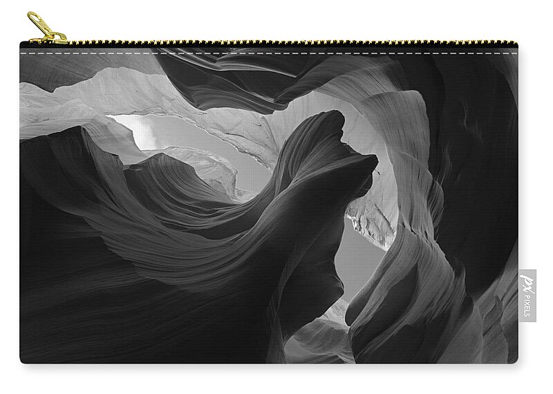 Antelope Canyon Zip Pouch featuring the photograph Wind Dancer by Dustin LeFevre