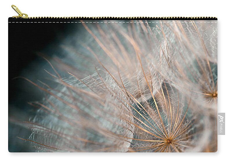 Seed Head Zip Pouch featuring the photograph Wishing for Tomorrow by Jan Bickerton