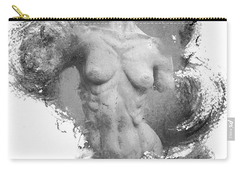 Woman Zip Pouch featuring the photograph Woman by Lilliana Mendez