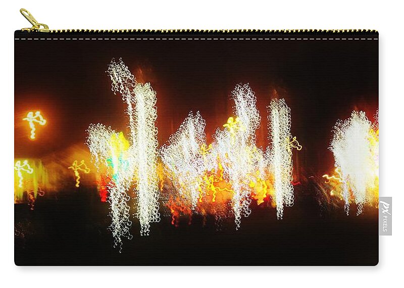  Zip Pouch featuring the photograph Woodhaven Light Waves by Daniel Thompson