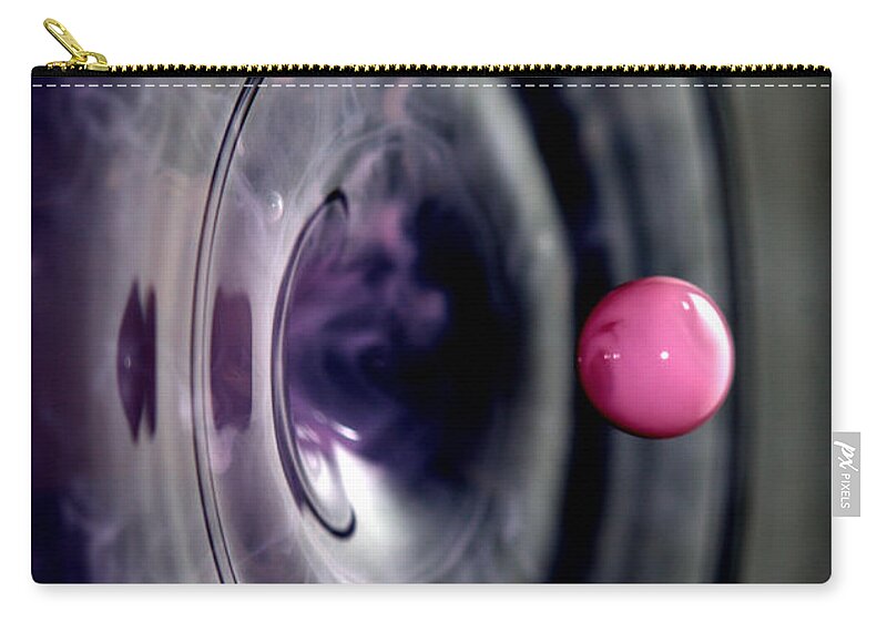 Worm Hole Zip Pouch featuring the photograph Worm Hole by Shannon Louder