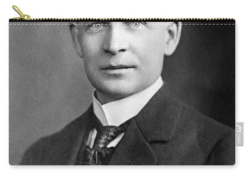 Science Zip Pouch featuring the photograph Frederick Soddy, English Radiochemist #1 by Science Source