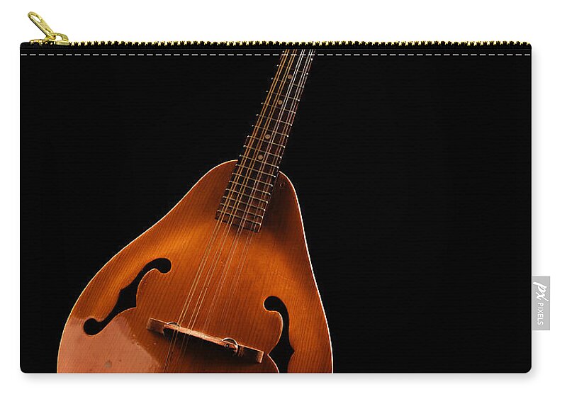Jean Noren Zip Pouch featuring the photograph Mandolin by Jean Noren