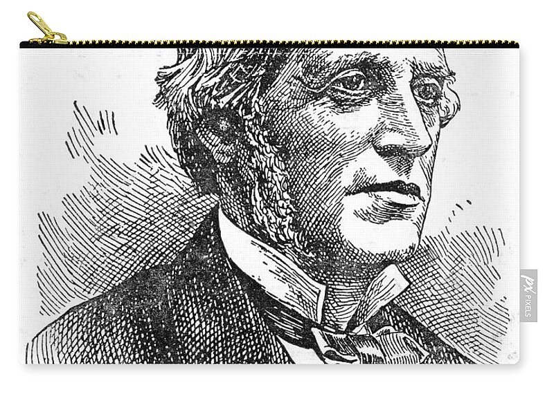 Science Zip Pouch featuring the photograph William Bowman, English Anatomist #1 by Science Source