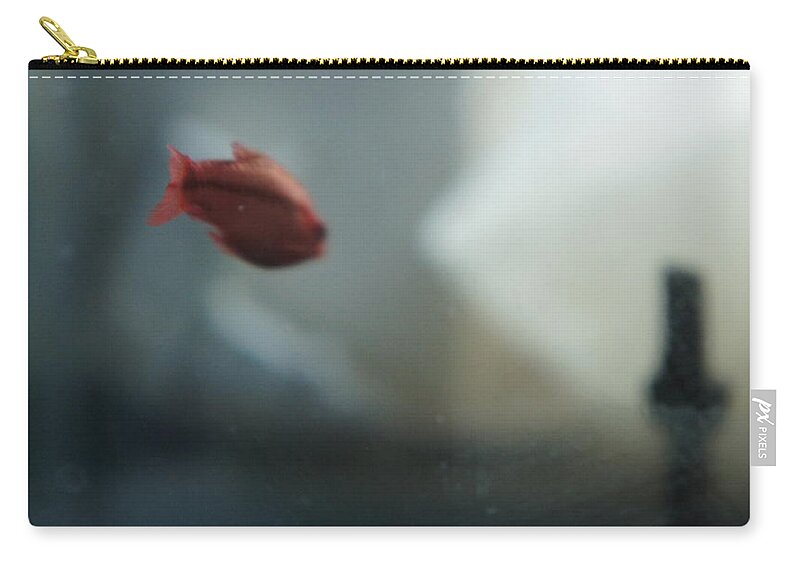  Zip Pouch featuring the photograph My room up close 1 #18 by Myron Belfast