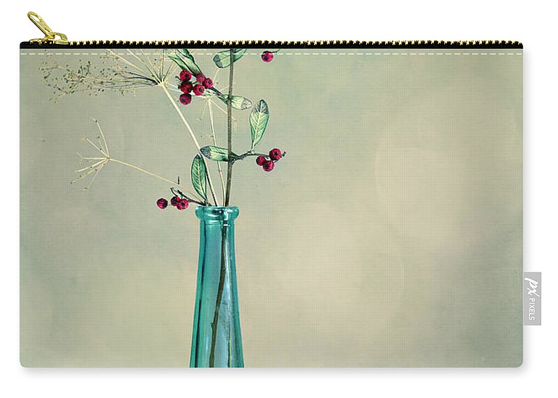 Glass Carry-all Pouch featuring the photograph Autumn Still Life by Nailia Schwarz