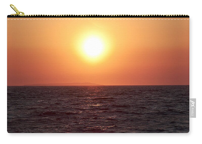 2012 Zip Pouch featuring the photograph On the way to Ilovik #1 by Jouko Lehto