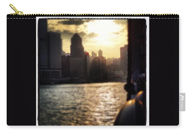  Zip Pouch featuring the photograph Sunset #3 by Lorelle Phoenix