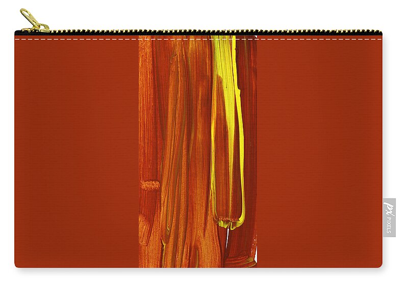 40890-photos1-088 Zip Pouch featuring the painting Untitled #91 by Taylor Webb