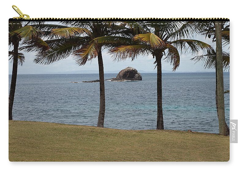 Island Photography Zip Pouch featuring the photograph A Good Resting Place by Robert Margetts