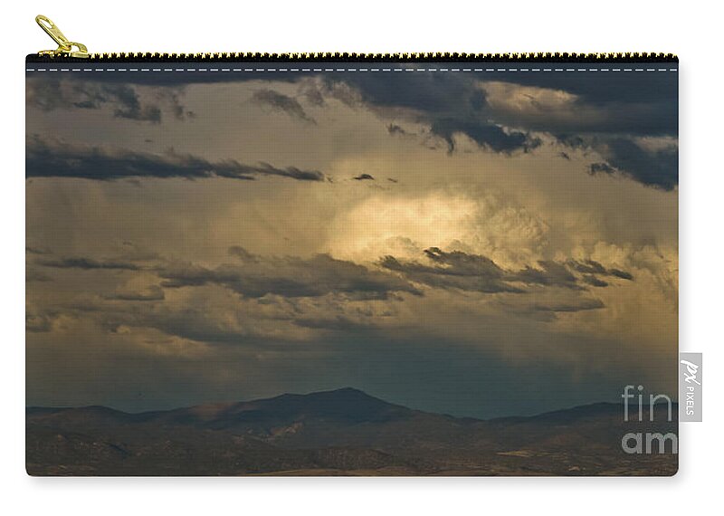 A Rolling Boil Zip Pouch featuring the photograph A Rolling Boil by Mitch Shindelbower