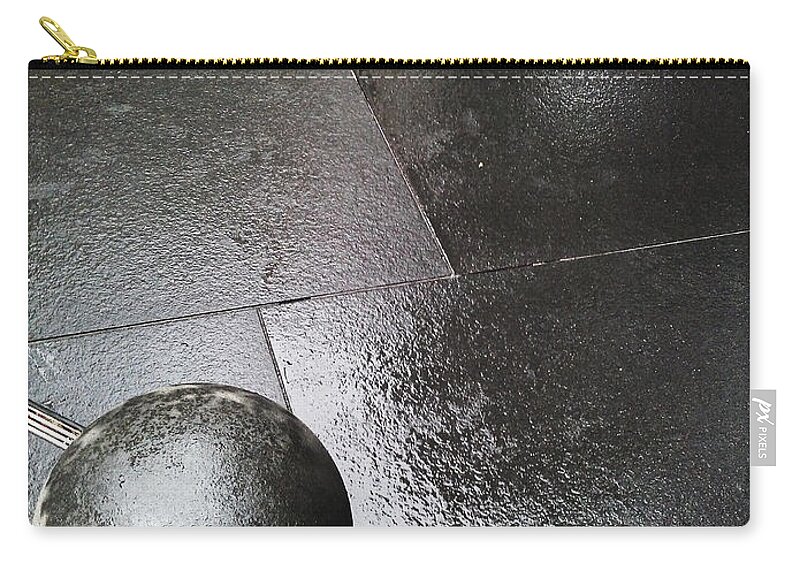 Pavement Zip Pouch featuring the photograph After Rain 2 by Eena Bo