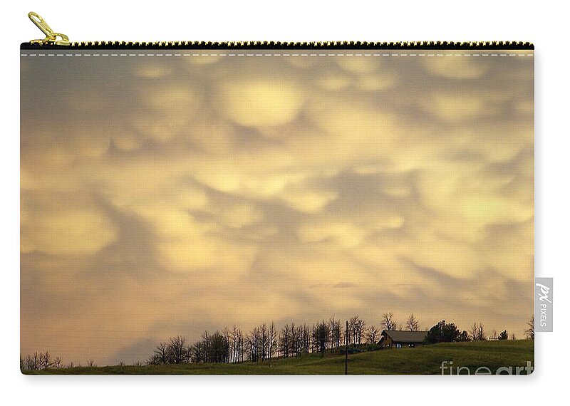 Storm Clouds Carry-all Pouch featuring the photograph After the Storm by Dorrene BrownButterfield