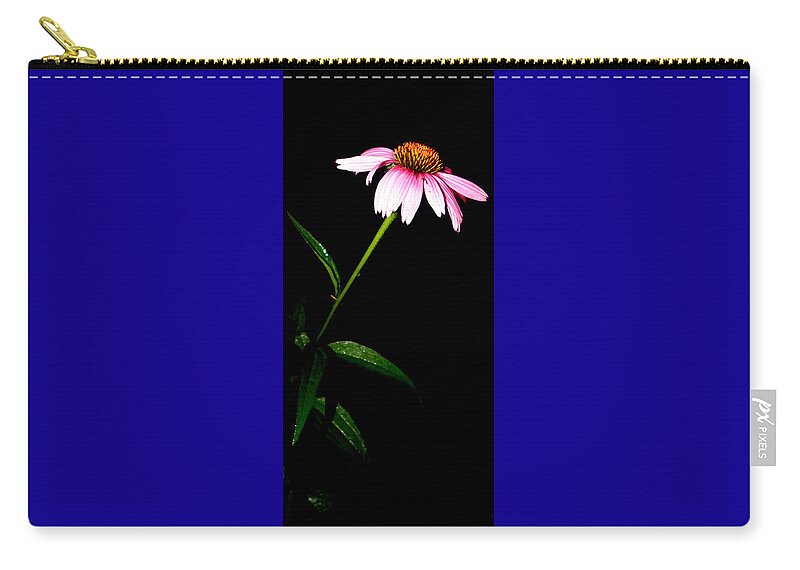 Purple Carry-all Pouch featuring the photograph Alone At Night by Kim Galluzzo Wozniak