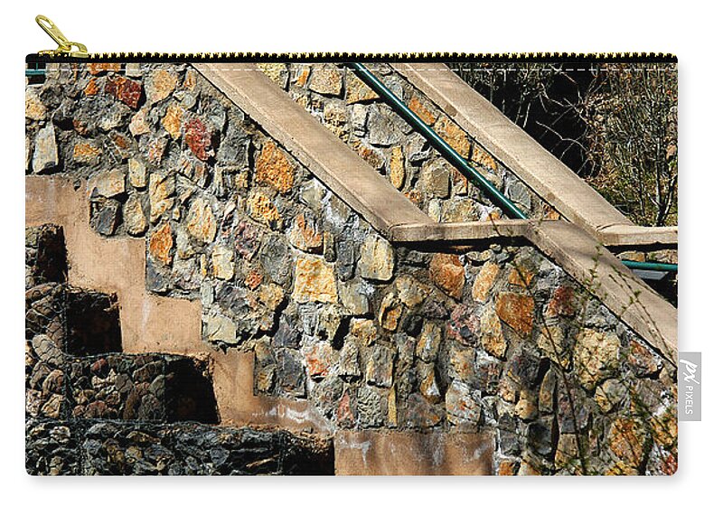 Photograph Zip Pouch featuring the photograph Big Ditch by Vicki Pelham
