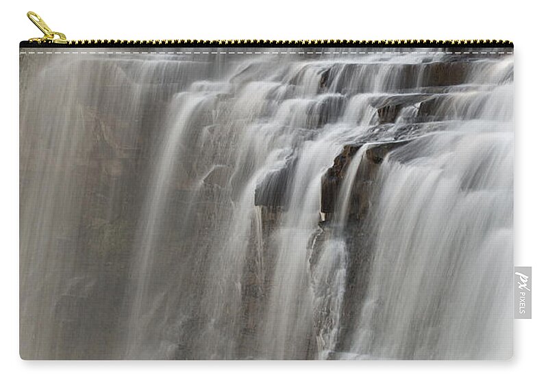 Water Zip Pouch featuring the photograph Brandywine Falls II by Dale Kincaid