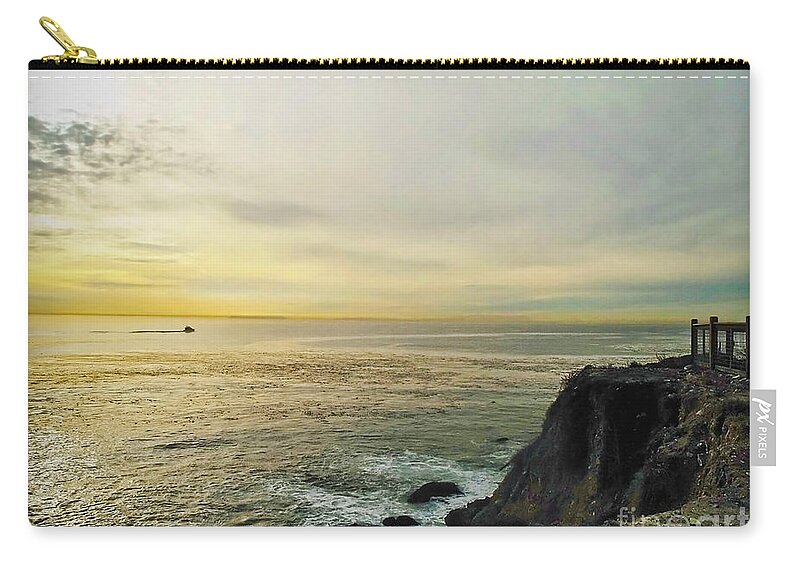 California Dreaming Zip Pouch featuring the photograph California Dreaming by Joan Minchak