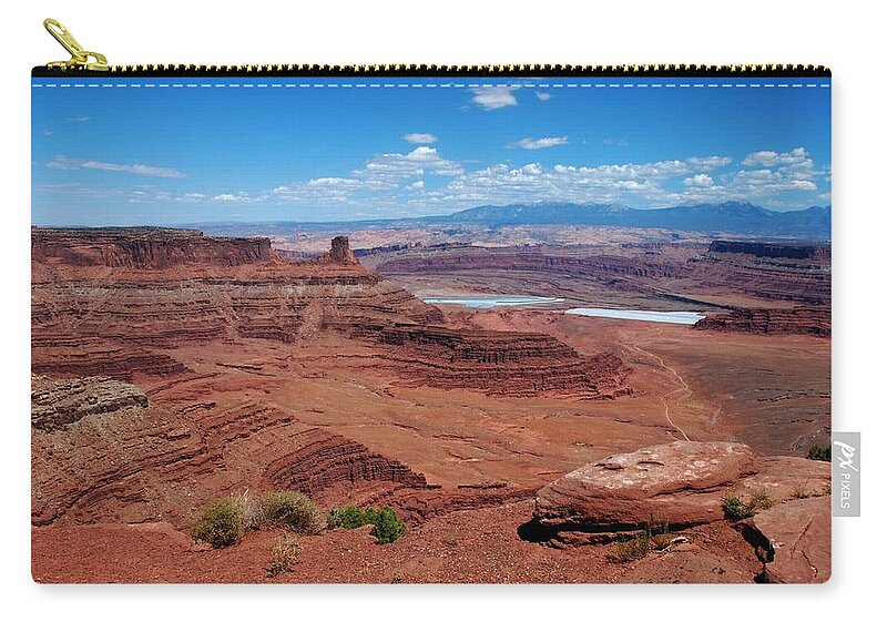 Canyonlands Zip Pouch featuring the photograph Canyonlands by Dany Lison