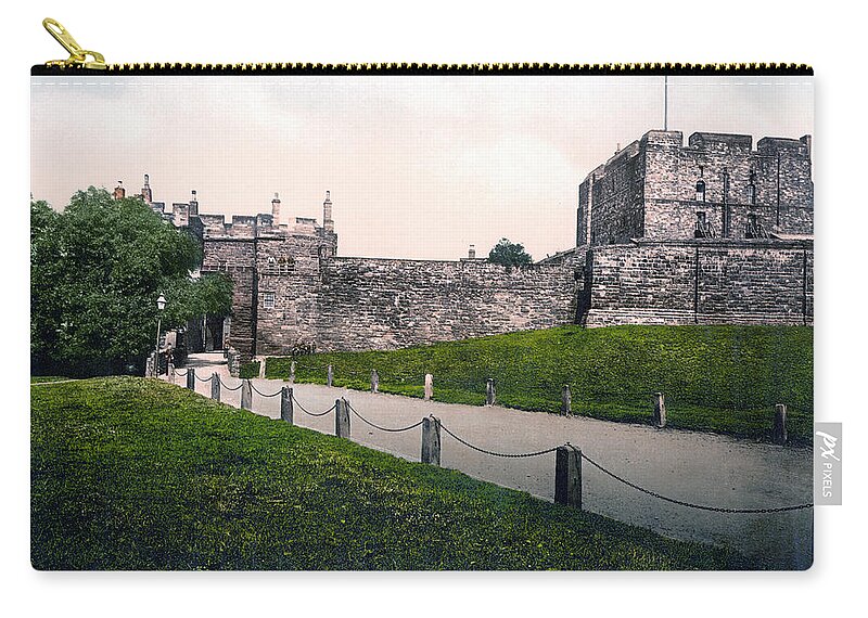 Carlisle Zip Pouch featuring the photograph Carlisle Castle - England by International Images