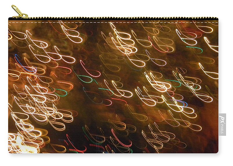 Christmas Zip Pouch featuring the photograph Christmas Card - The Manger by Marwan George Khoury