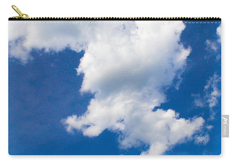 Blue Zip Pouch featuring the photograph Clouds by Photo Researchers, Inc.