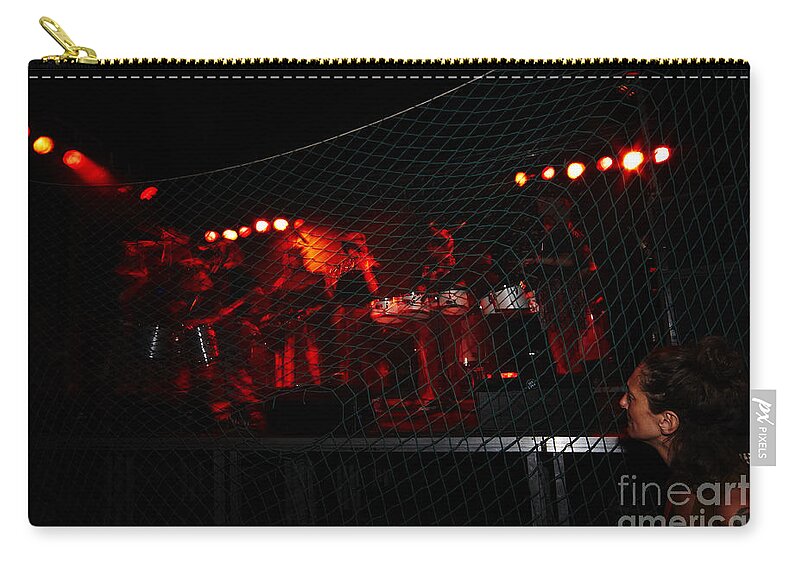 Fuego Zip Pouch featuring the photograph Demon band by Agusti Pardo Rossello