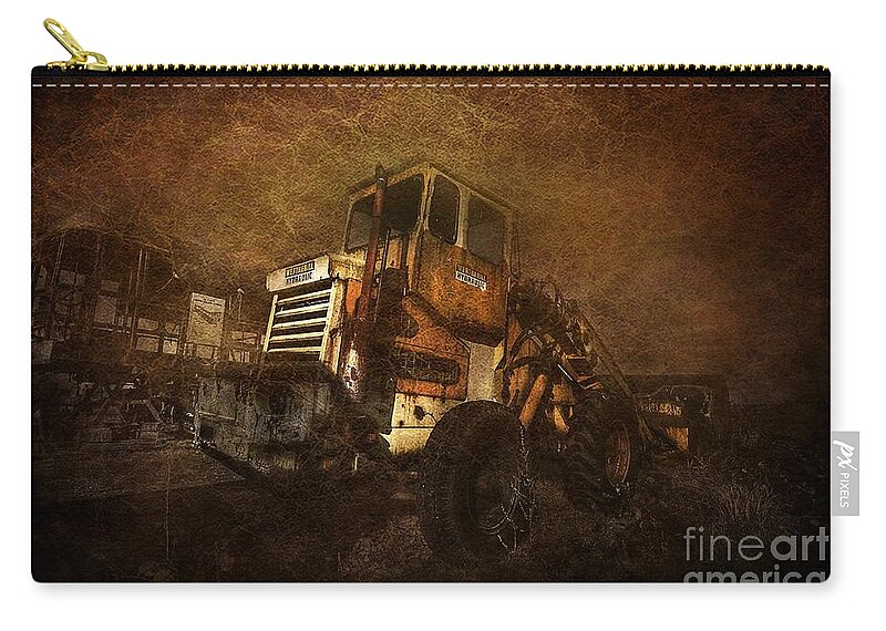 Art Zip Pouch featuring the photograph Digger by Yhun Suarez