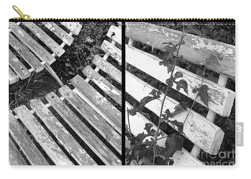 Benches Zip Pouch featuring the photograph Do You Remember by Eena Bo