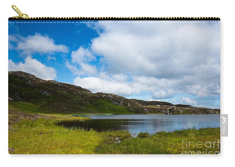 Donegal Zip Pouch featuring the photograph Donegal scenic by Andrew Michael