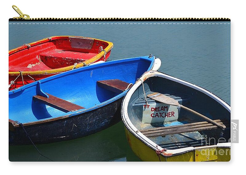 Boats Zip Pouch featuring the photograph Dream Catcher by Rene Triay FineArt Photos