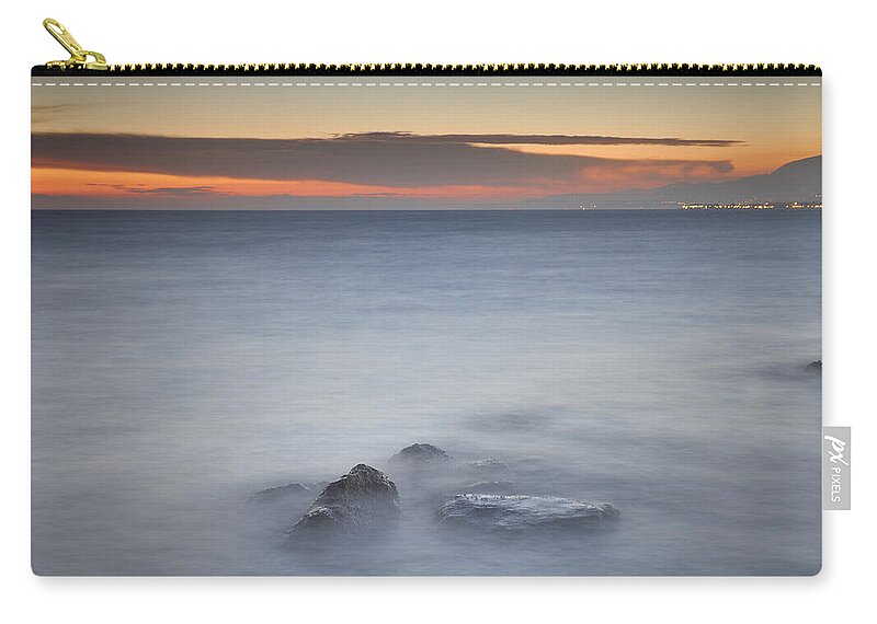 Seascape Zip Pouch featuring the photograph Dreaming by Guido Montanes Castillo