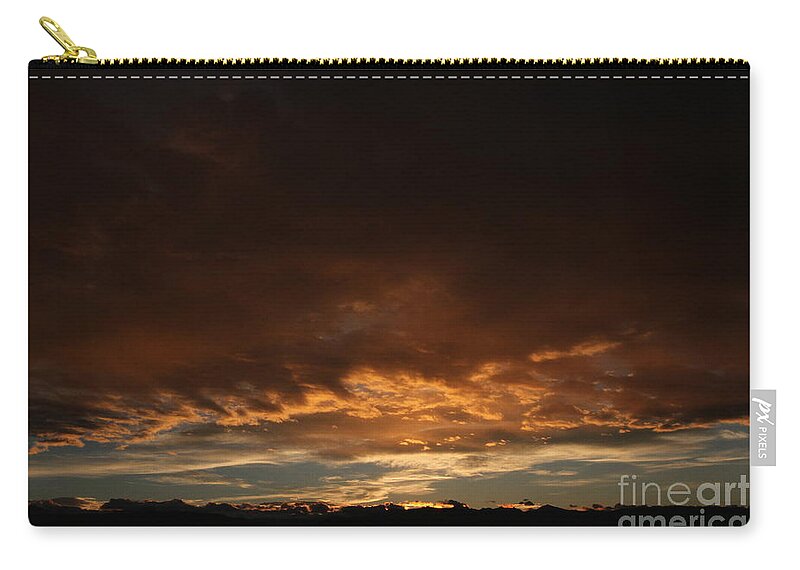 Sunrise Zip Pouch featuring the photograph Early Morning Light by Edward R Wisell